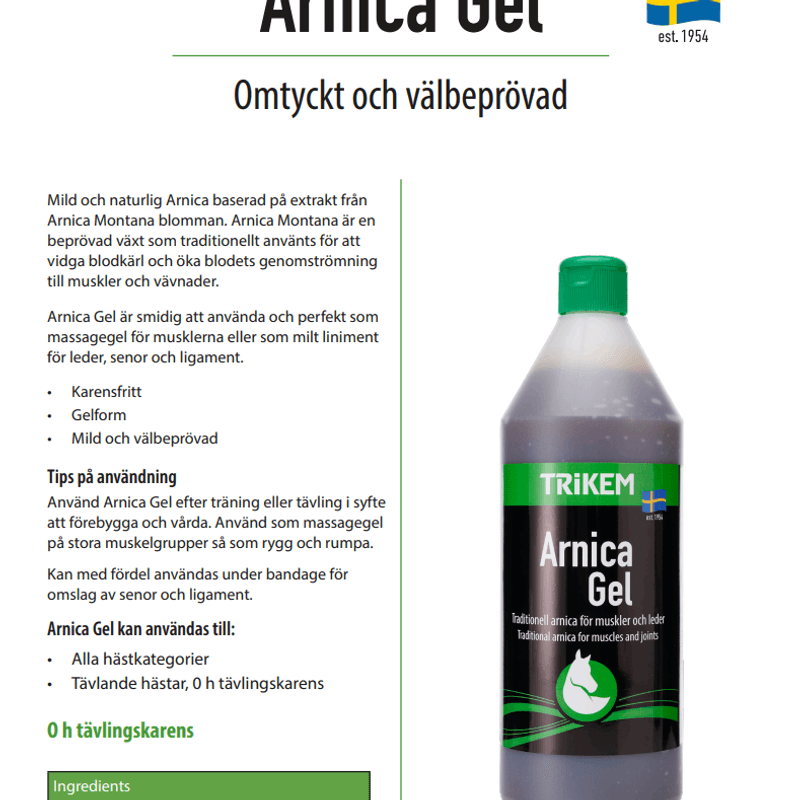 Trikem Arnica Gel