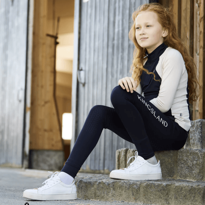 Hovedbilde KLLinda Junior F-Grip Tights F-Tec 5 Navy